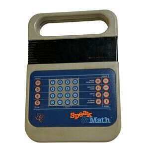 Vintage Texas Instruments Speak & Math